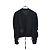 Moncler Damen Mesh Zip-Up Jacke Schwarz - Ansicht 2