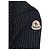 Moncler Damen Mesh Zip-Up Jacke Schwarz - Ansicht 3