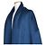 Salvatore Ferragamo Blauer Fransen-Schal Cashmere-Mantel (Einheitsgröße) - Ansicht 4
