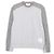 Thom Browne Zweifarbiger Asymmetrischer Sweatshirt Größe Braun