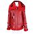 Balenciaga Lammfelljacke Rot