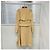 Louis Vuitton Trench coat con cuello y cinturón Castaño - vista 10