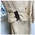 Louis Vuitton Trench coat con cuello y cinturón Castaño - vista 4
