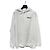 Balenciaga Felpa con stampa logo onda bianca a maniche lunghe Bianco