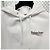 Balenciaga Felpa con stampa logo onda bianca a maniche lunghe Bianco - vista 4
