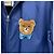 Gucci Felpa con cappuccio e zip Kai Blu - vista 3