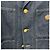 Gucci Stone Washed Denim Jacke Blau - Ansicht 5