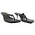 Louis Vuitton Sandalo Pantofola Nero - vista 5