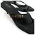 Louis Vuitton Sandalo Pantofola Nero - vista 7