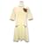 Gucci Vestido de seda y algodón Kai Blanco  - vista 1