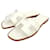 Hermès Sandali Oran Bianco  - vista 1