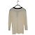 Gucci Damen-Pullover aus Cashmere mit ineinander greifendem Henley-Ausschnitt Weiß - Ansicht 2