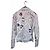 Dior Daniel Arsham Zeitungsgradient Denimjacke Weiß - Ansicht 2
