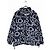 Louis Vuitton Packbare Galaxy Letters Kapuzenjacke Blau