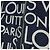Louis Vuitton Packbare Galaxy Letters Kapuzenjacke Blau - Ansicht 3