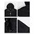 Chaqueta corta con capucha Pluvise de Moncler Negro - vista 3
