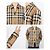 Burberry Camicia oversize in cotone a quadri esagerati Marrone - vista 3