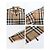 Burberry Camicia oversize in cotone a quadri esagerati Marrone - vista 4
