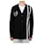 Valentino Crest Cardigan Schwarz