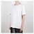 Thom Browne Kurzarm-T-Shirt mit Rive-Besatz RWB Weiß - Ansicht 9
