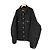 Balenciaga Giacca in denim giapponese imbottita nera da uomo