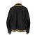 Prada Giacca Bomber Varsity in Re-Nylon con Patch Logo da Uomo Nera Nero - vista 4