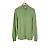 Brunello Cucinelli Herren Cashmere Pullover mit halbem Reißverschluss in Grün - Ansicht 3