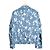 Louis Vuitton Herren Denim Truckerjacke mit Multi-Logo DNA Leaf Blau - Ansicht 3