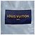 Louis Vuitton Herren Denim Truckerjacke mit Multi-Logo DNA Leaf Blau - Ansicht 5