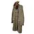 Casaco indispensável de shearling de pele de cordeiro e pele de raposa feminina Brunello Cucinelli