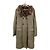 Casaco indispensável de shearling de pele de cordeiro e pele de raposa feminina Brunello Cucinelli - vista 3