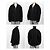 Balenciaga Oversized Jeansjacke Schwarz - Ansicht 8