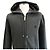 Burberry Felpa con cappuccio CLAREDON MELANGE CARBONE Nero