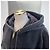 Burberry Felpa con cappuccio CLAREDON MELANGE CARBONE Nero - vista 11