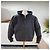 Burberry Felpa con cappuccio CLAREDON MELANGE CARBONE Nero - vista 2
