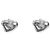 Tiffany & Co Herzhohle Silberohrringe