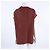 Blusa de seda de manga curta Hermès Marrom - vista 3