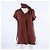 Blusa de seda de manga curta Hermès Marrom - vista 5