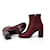 Botines Chanel Roja - vista 4