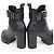 Botines Louis Vuitton Negro - vista 3
