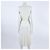 Vestido Louis Vuitton Blanco - vista 3