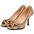 Dior Offene Pumps mit Größenband Braun