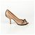 Dior Offene Pumps mit Größenband Braun - Ansicht 9