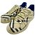 Burberry Sneakers Terry Check Marrone - vista 4