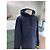 Burberry Felpa con cappuccio da uomo in cotone blu navy - vista 7