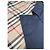 Mezzo trench Harbourne blu navy di Burberry - vista 20