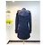 Mezzo trench Harbourne blu navy di Burberry - vista 8
