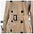 Burberry Abrigo Trench Mujer Harbourne Honey Castaño - vista 9