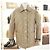 Burberry Dalry gesteppte Jacke aus Polyester in Camel, leichtes Essentials Braun - Ansicht 2