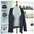 Burberry Giacca a vento con cappuccio da donna Winchester in nylon blu navy - vista 15